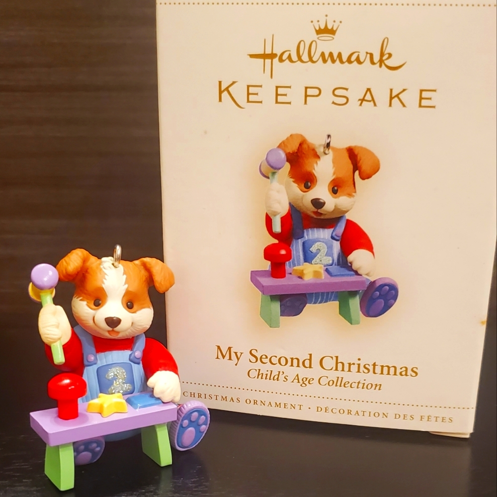 Hallmark Keepsake Ornament My Second Christmas 2006